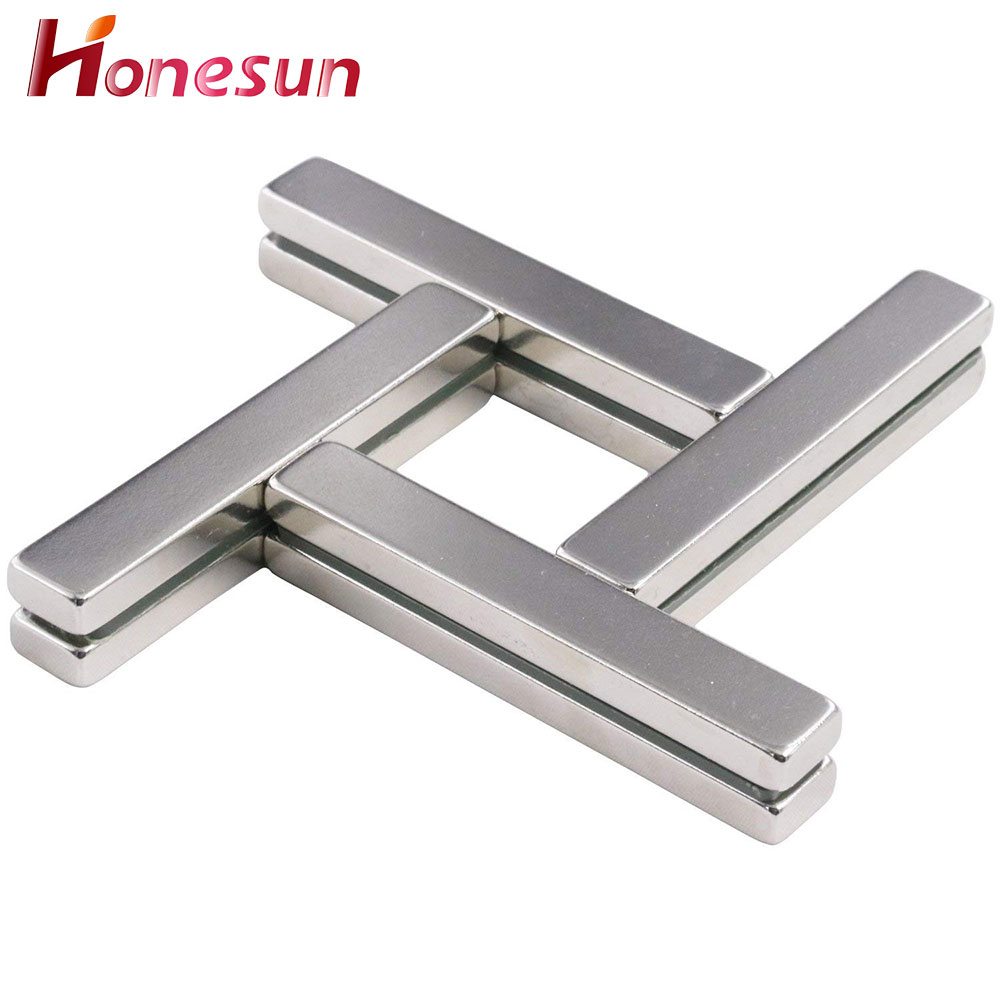  Super Strong Thin Neodymium Bar Rectangular Block N52 N42 N35Neodymium Magnet