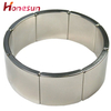 Half Ring Neodymium Magnets For Servo Motors 