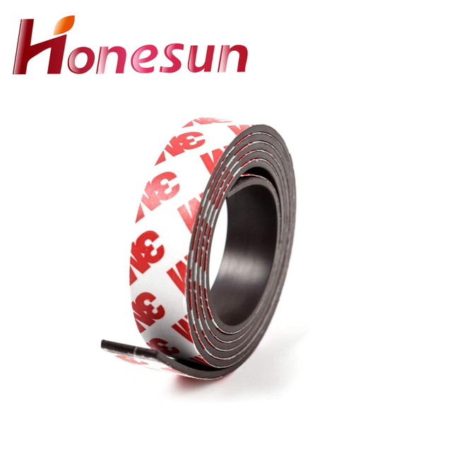 Flexible Magnetic Tape Magnetic Strip with Strong Self Adhesive Magnetic Roll for Craft DIY