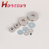  Disc Magnets with Screw Hole Custom Super Strong Rare Earth Neodymium Magnets with Countersunk Hole N35 N42 N45 N50 N52 NdFeB Magnets 