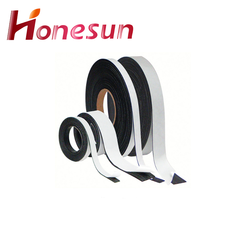Customized Isotropic Flexible Magnetic Tape/ Rubber Magnet with Self-Adhesive