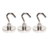 Power Heavy Duty Magnetic Hooks Strong Neodymium Magnet Hooks for Home Kitchen Workplace Office Etc Hold Up To 100 Pounds