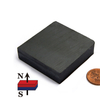 Big Block Ferrite Magnets Large Flat Black Magnets for Crafts C8 Y30 Y30BH Block Ceramic Industrial Magnets