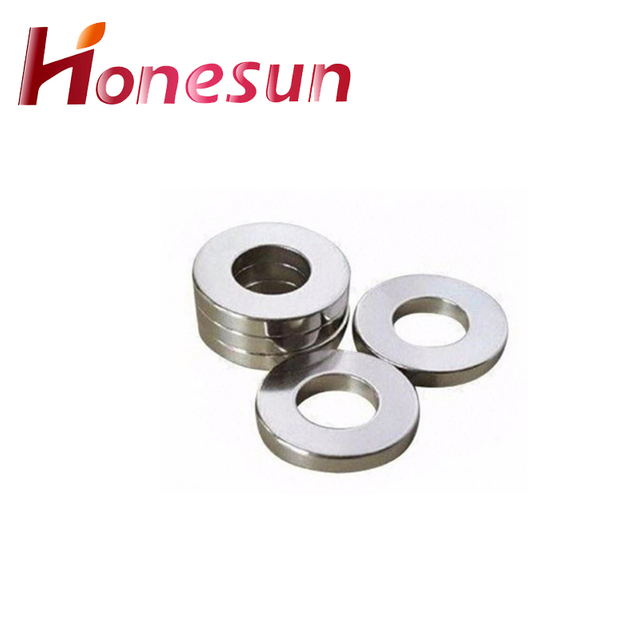 Rare Earth Permanent Neodymium Magnet Round Cylinder Magnet with Hole for Electrical Appliance Sensor