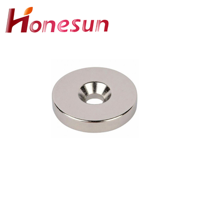 Custom Magnet Disc with Hole NdFeB Magnet Super Strong Magnet N52 Neodymium Magnet Round Magnet 