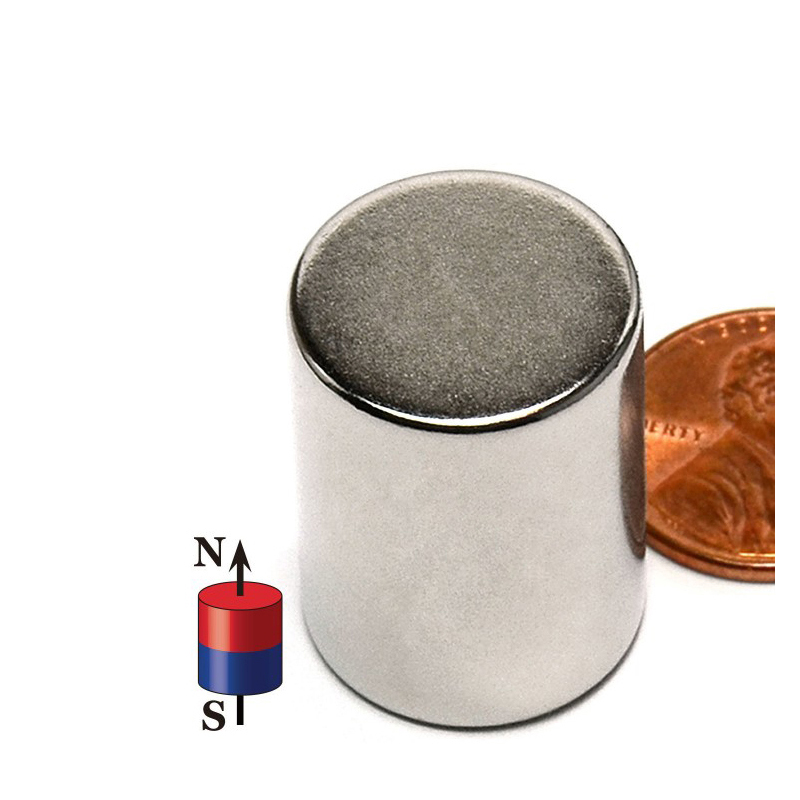 Round Rare Earth Magnets N35 N42 N45 N52 Custom Strong Strong Magnets Tube Neodymium Magnets 