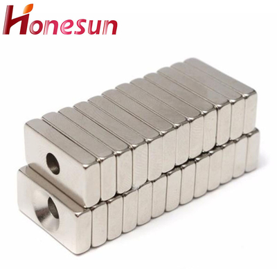 Square Magnets with Countersunk Hole N35 N42 N45 N50 N52 Super Strong NdFeB Magnets Block Rare Earth Neodymium Magnets