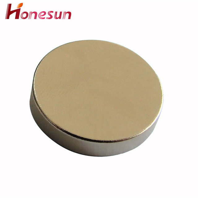 Magnetic Materials Super Strong N35 N42 N52 Round Disc Magnet Permanent Neodymium Magnet